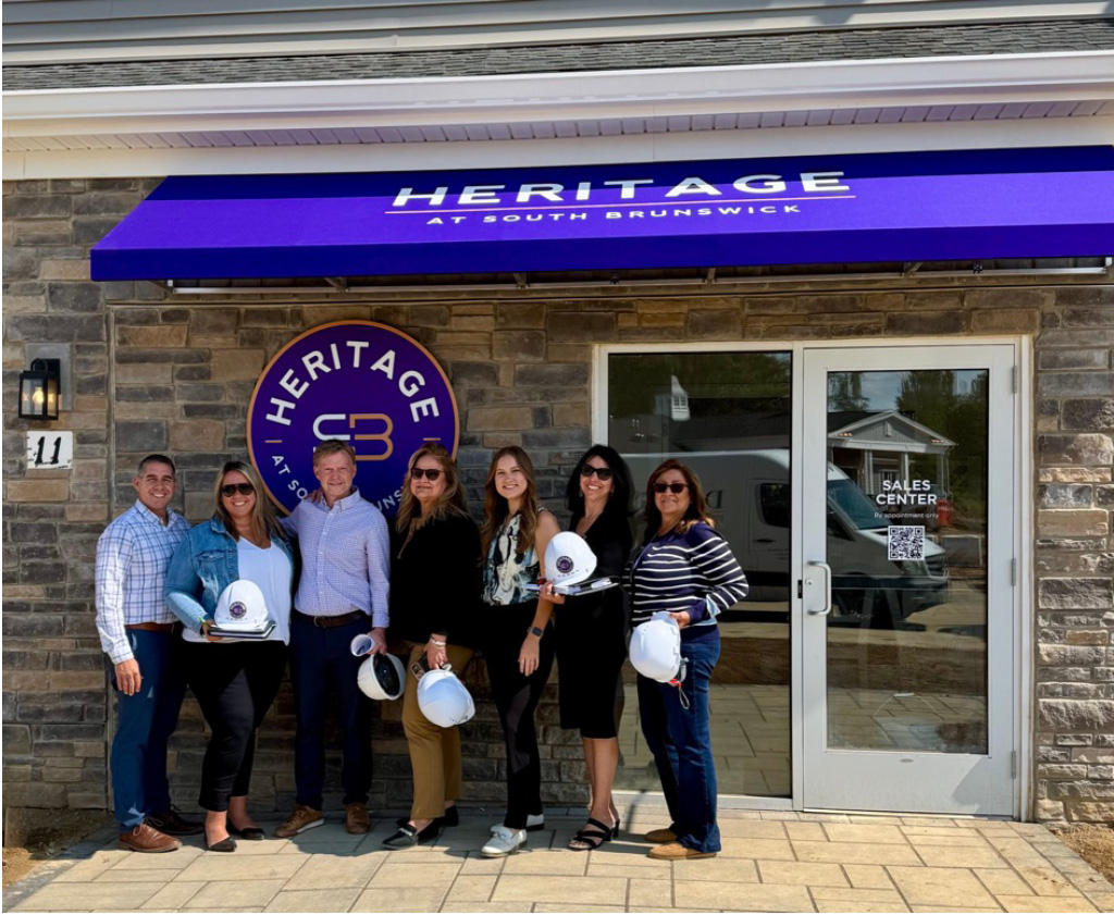 Design 446 and American Properties on site at Heritage at South Brunswick