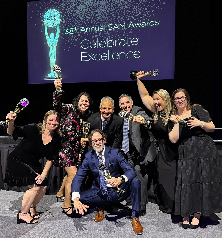 Design 446 receives 15 awards at the 38th Annual Sales and Marketing Awards Gala